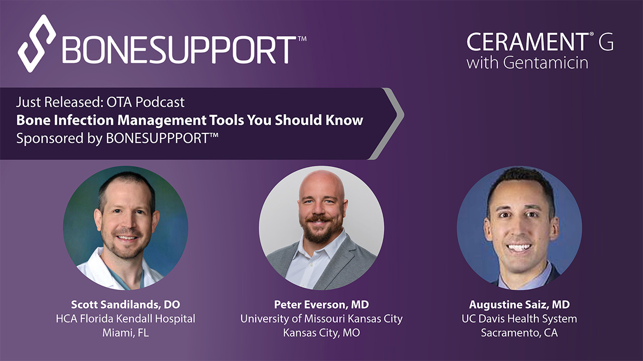 cover OTA Podcast Bone Infection Mgmt Tools