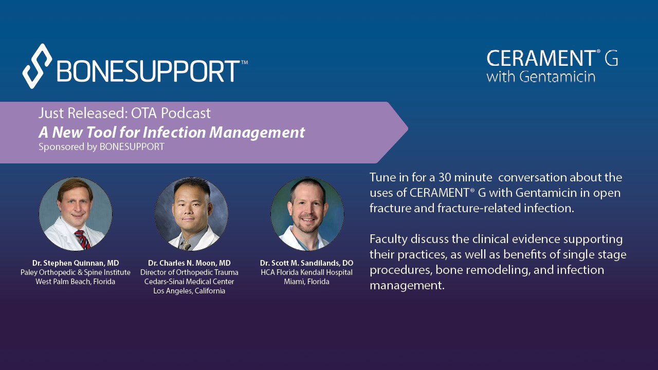cover OTA Podcast New Tool for Infection Mgmt